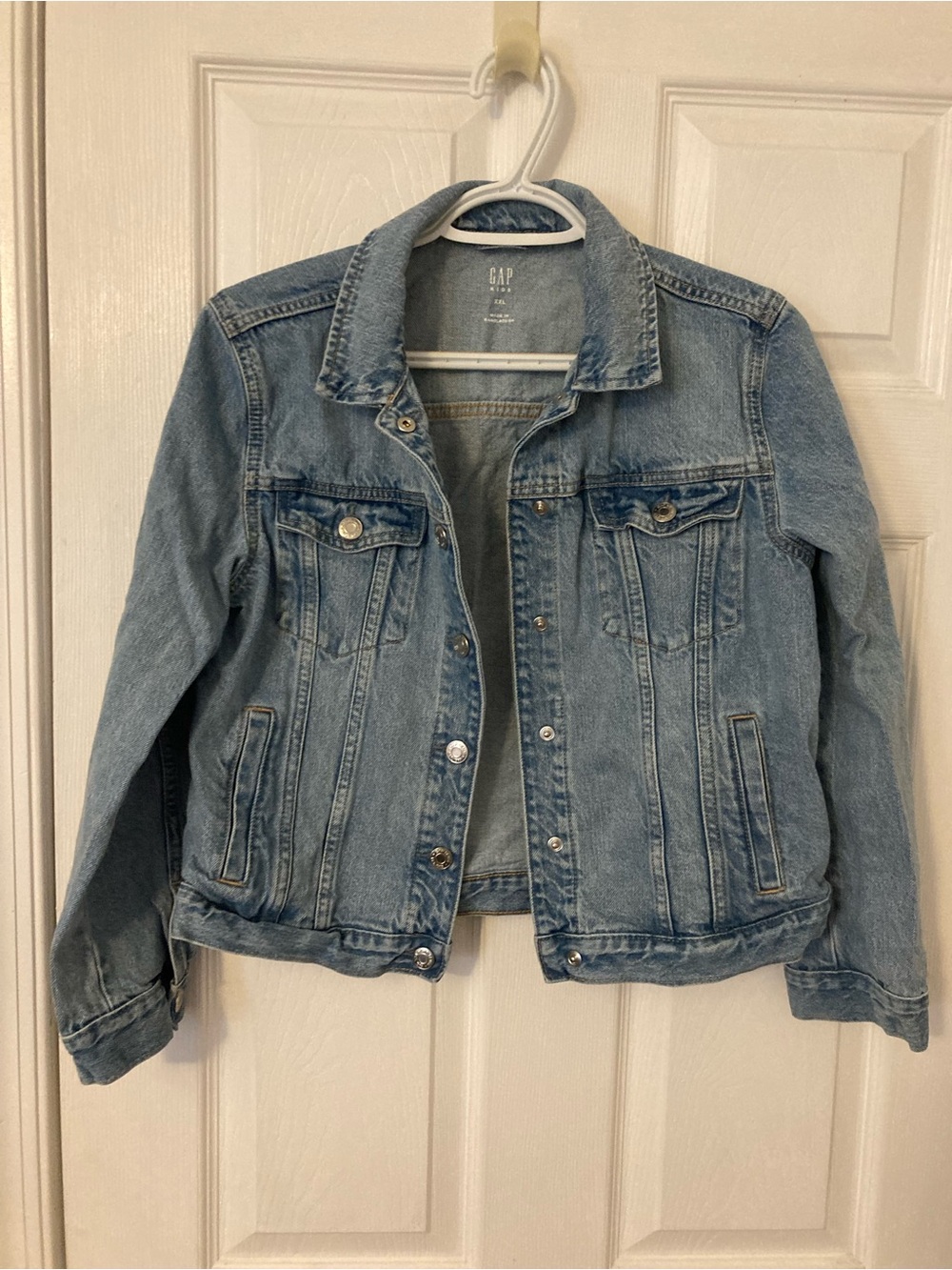 GAP Light Blue Kids Denim Jean Jacket - Picture 5 of 5